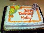 2007 - Matty's 6th Birthday
